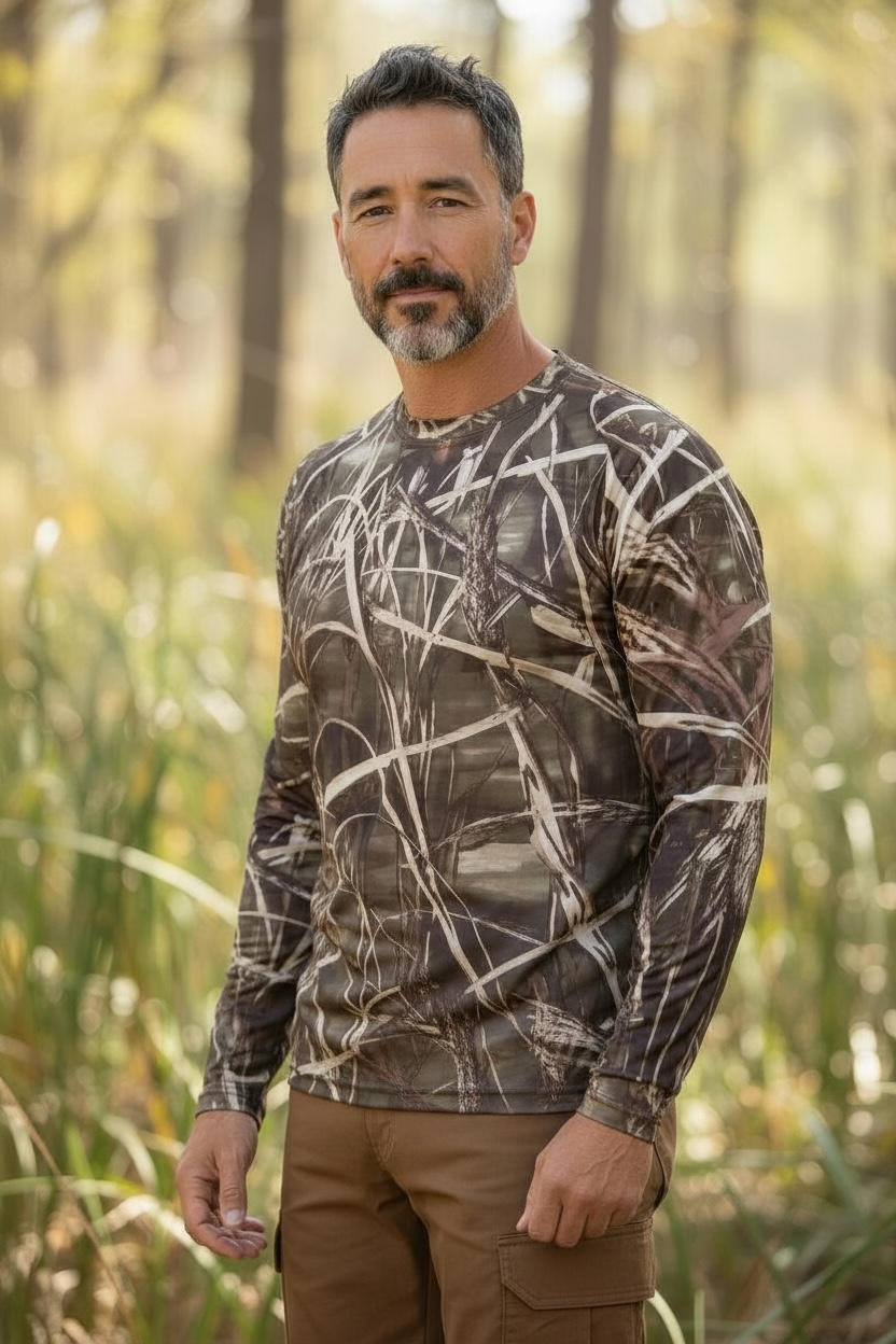 JA13-1-قميص مموه بالأعشاب البحرية-CLTS039