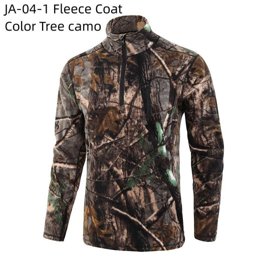 JA-04-1 FLEECE COAT (CAMOUFLAGE)-CLTS045