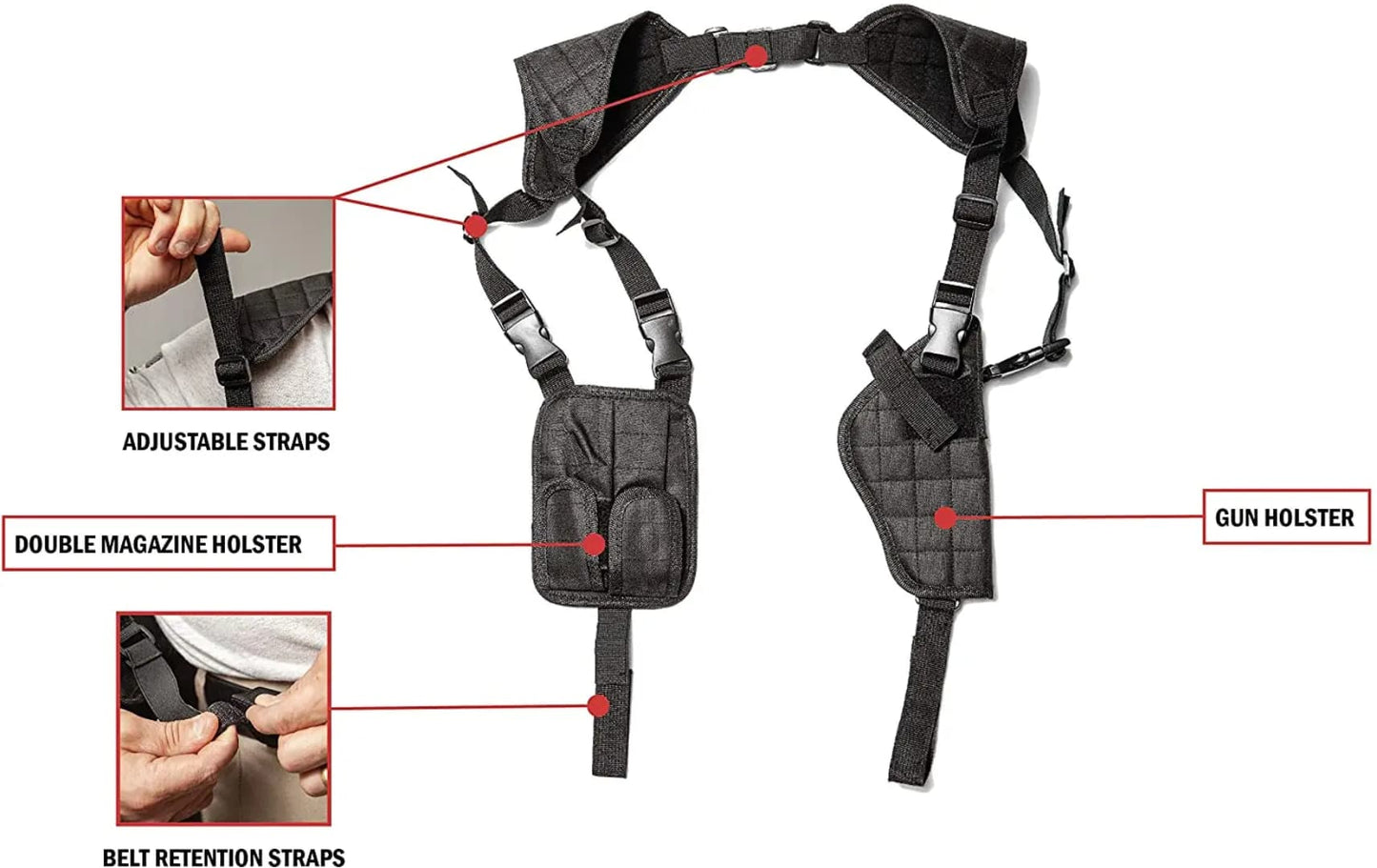 BACK HOLSTER - TAGH015