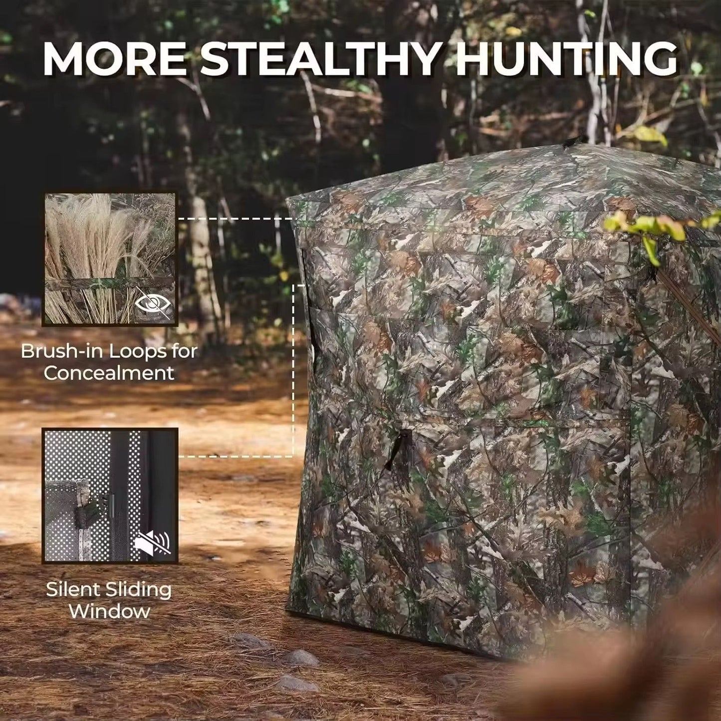 HUNTING BLIND STEALTH TENT