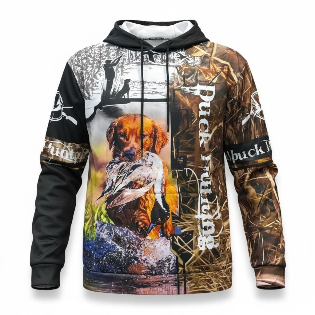 DUCK HUNTING HOODIE 3D