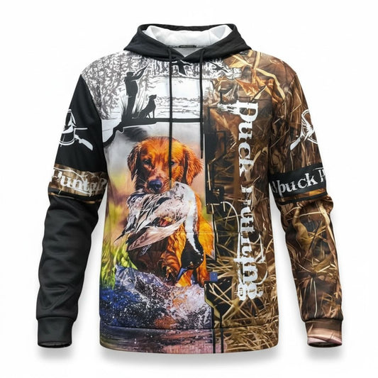 DUCK HUNTING HOODIE 3D