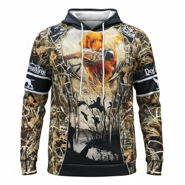 DOG HUNTING HOODIE 3D