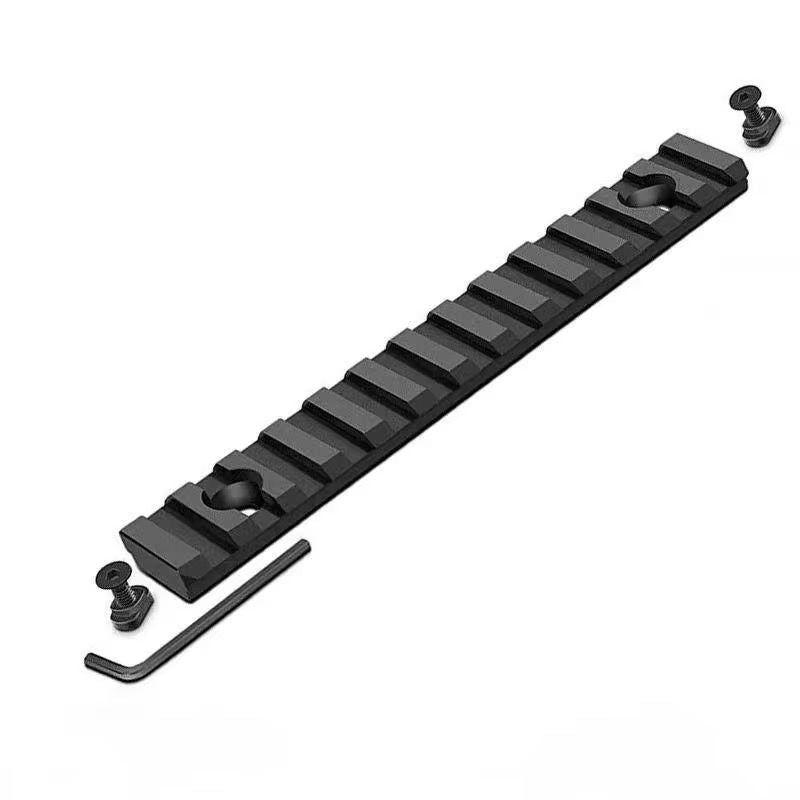 20mm Aluminum Metal Tactical Guide Rail Plate Security Guide Rail Nut Screw Wrench with 3 5 7 9 11 13 Sling Rotation Set