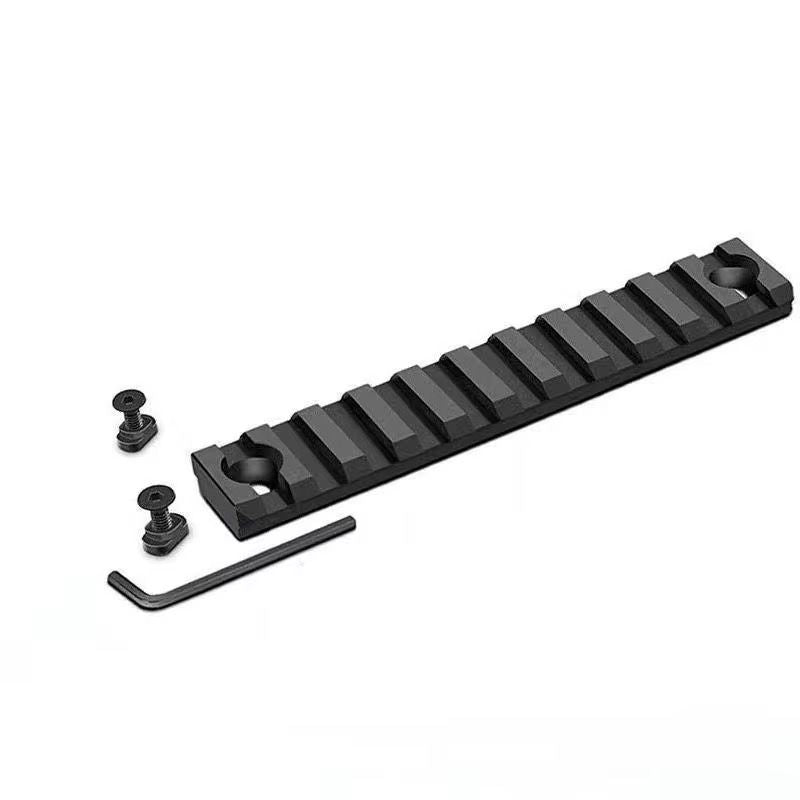20mm Aluminum Metal Tactical Guide Rail Plate Security Guide Rail Nut Screw Wrench with 3 5 7 9 11 13 Sling Rotation Set