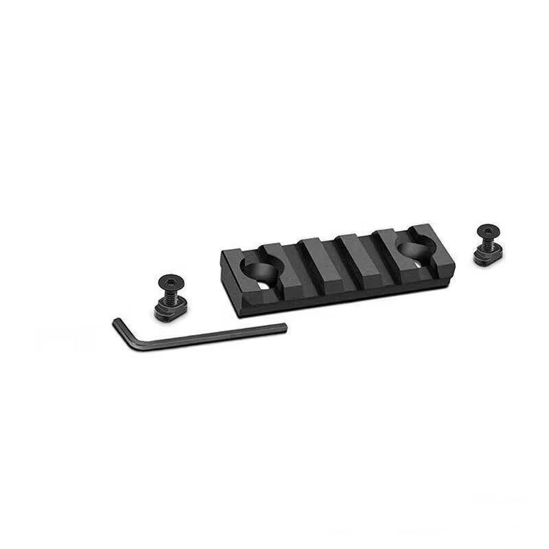 20mm Aluminum Metal Tactical Guide Rail Plate Security Guide Rail Nut Screw Wrench with 3 5 7 9 11 13 Sling Rotation Set