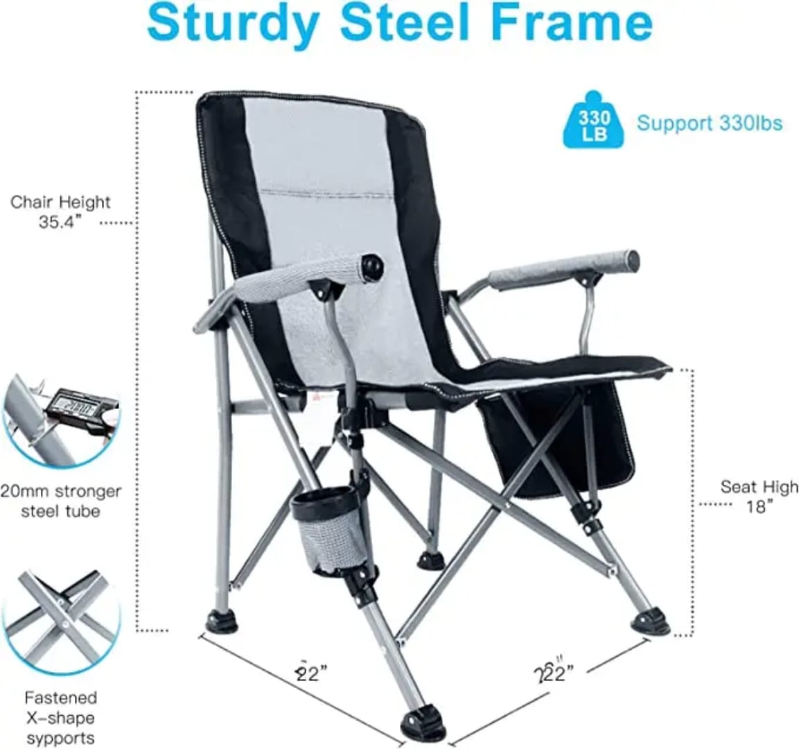 ARB FOLDING CHAIR GREY - OECH028