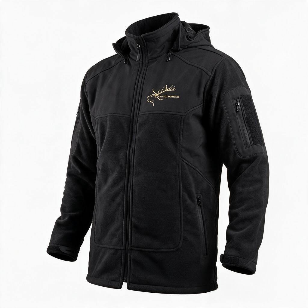 SKILLED HUNTER MOHAIR JACKET BLACK