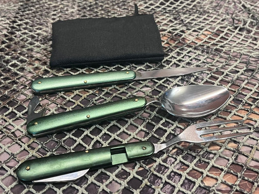 TRAVELER KNIFE -GREEN-OEKNTRA002