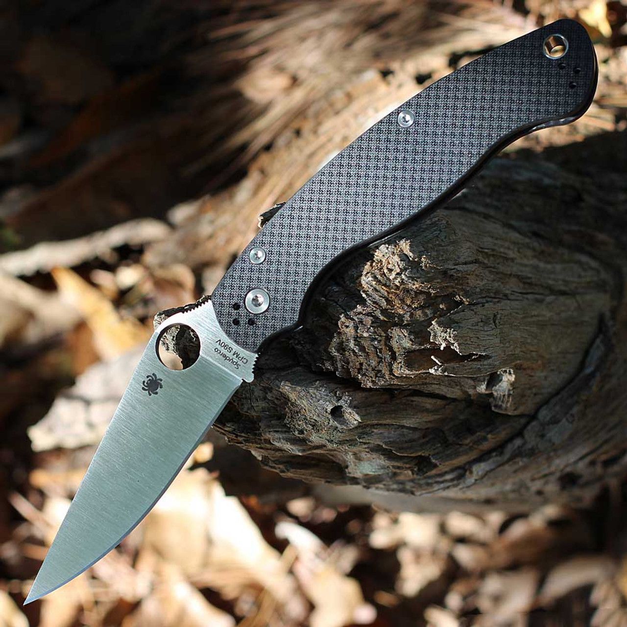 SPYDERCO CPM S30V - C223 - CARBON FIBER