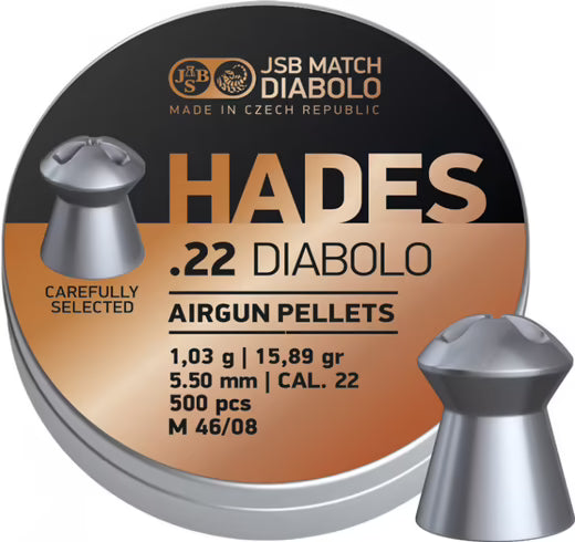 JSB HADES CAL 5.5MM (15.89) 250PCS