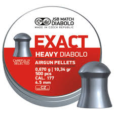 JSB EXACT HEAVY 4.5MM (10.34) 500PCS