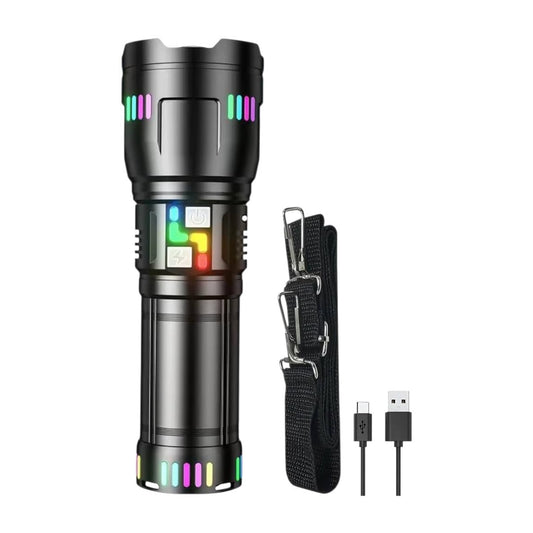 ALUMINUM ALLOY STRONG LIGHT FLASHLIGHT