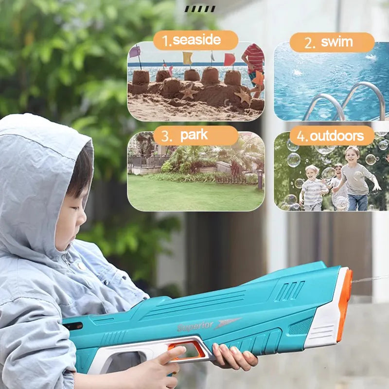 Superior combat watergun toy