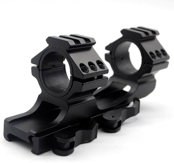 Dual Ring Scope Base Mount for 25.4mm / 30mm Riflescope Quick Release Weaver