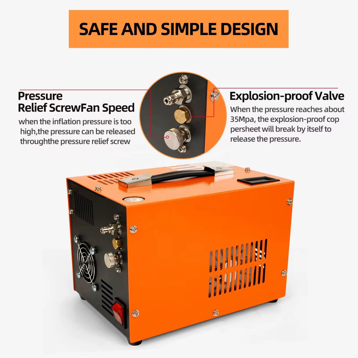 COMPRESSOR AIR PORTABLE 300 BAR 4500 PSI