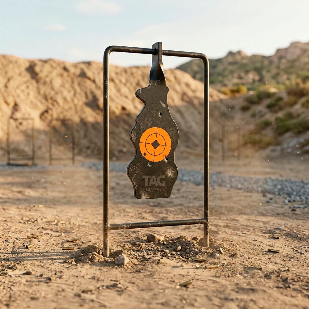 Marksman Small Spinner Target Screwed-Type Steel Plinking Target Slingshot Target