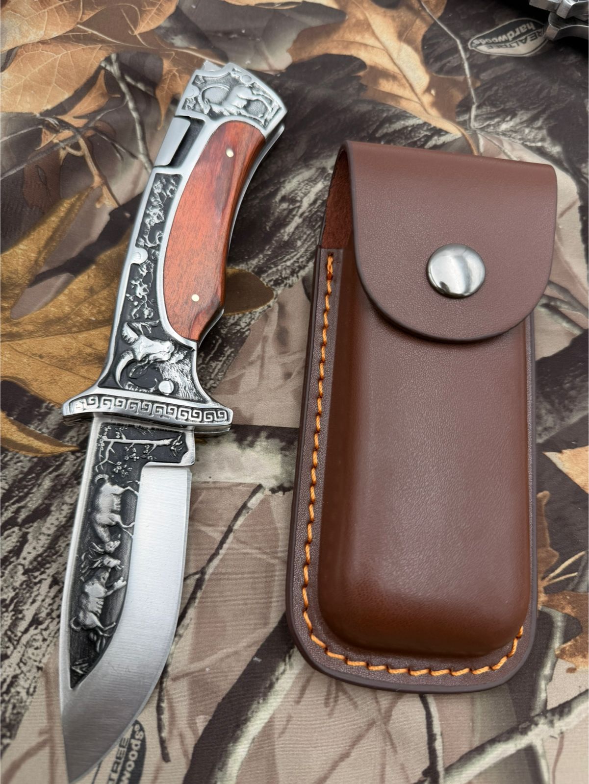 WILD DEAR FOLDING KNIFE -A3191-OEKNA3191