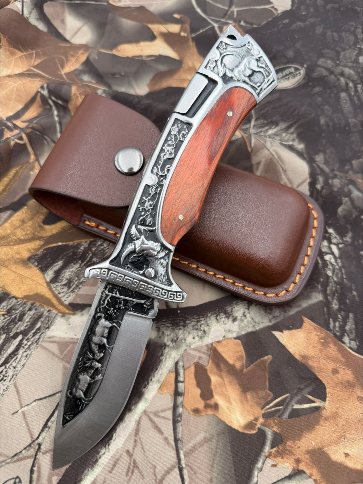 WILD DEAR FOLDING KNIFE -A3191-OEKNA3191