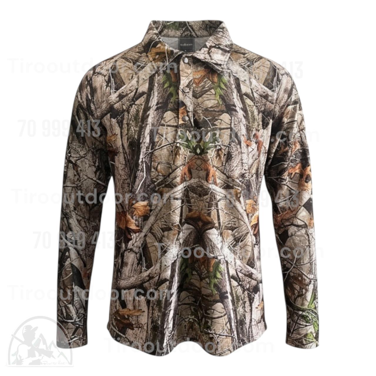 T-shirt Long -camouflage -CLTS006