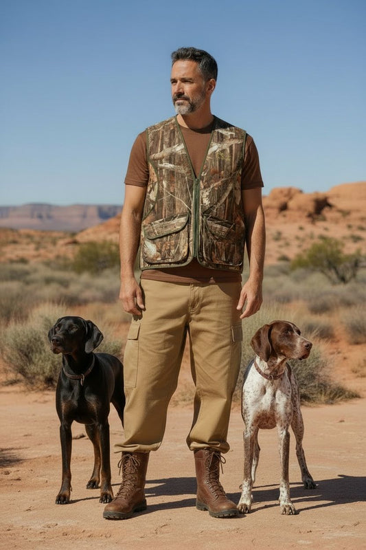SKILLED HUNTER CAMOUFLAGE VEST _ CLVE038