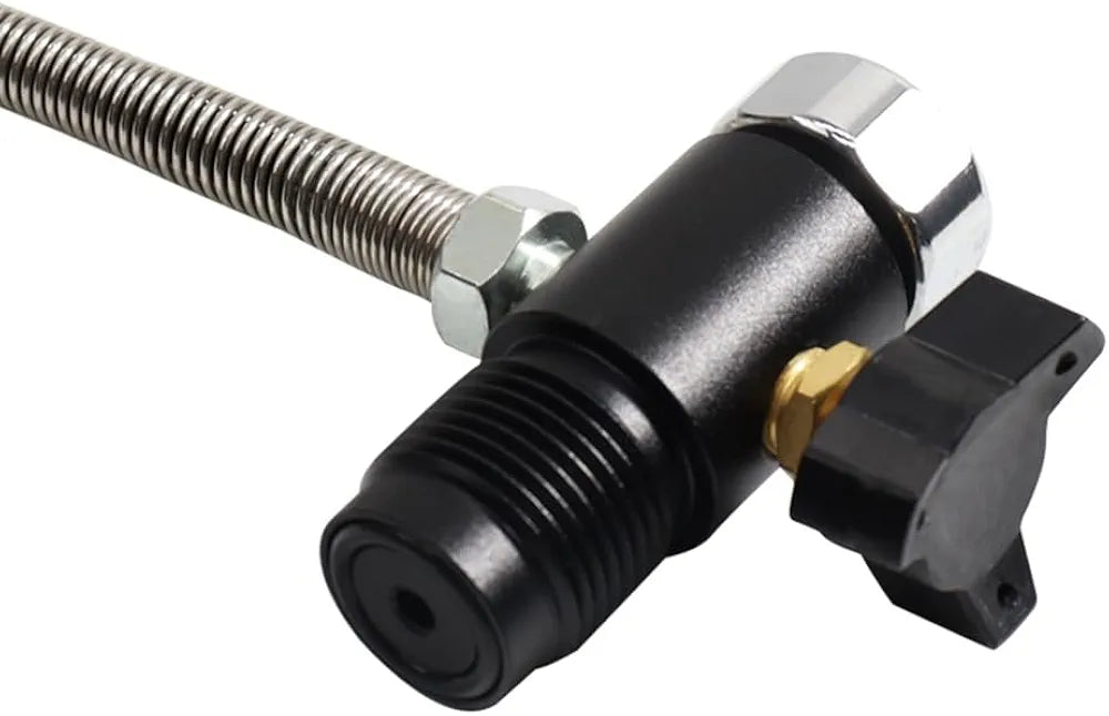 24Inch PCP Scuba Diving HPAT Valve CO2 Filling Station Refill Adapter G5/8 Male Spare Parts