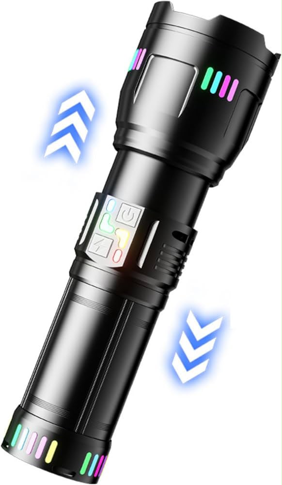 ALUMINUM ALLOY STRONG LIGHT FLASHLIGHT