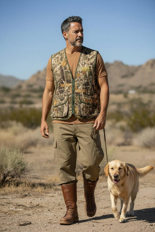 SKILLED HUNTER CAMOUFLAGE VEST _CLVE037