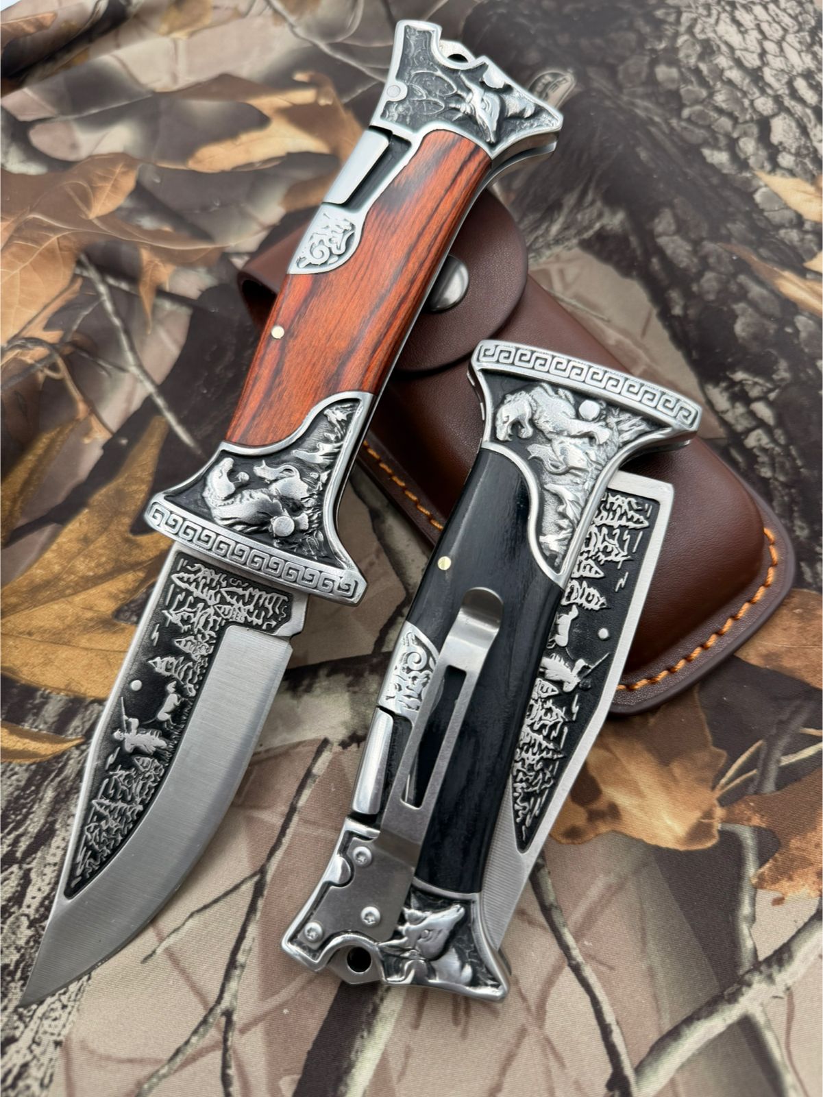 WILD HUNTER FOLDING KNIFE -A3188-OEKNA3188