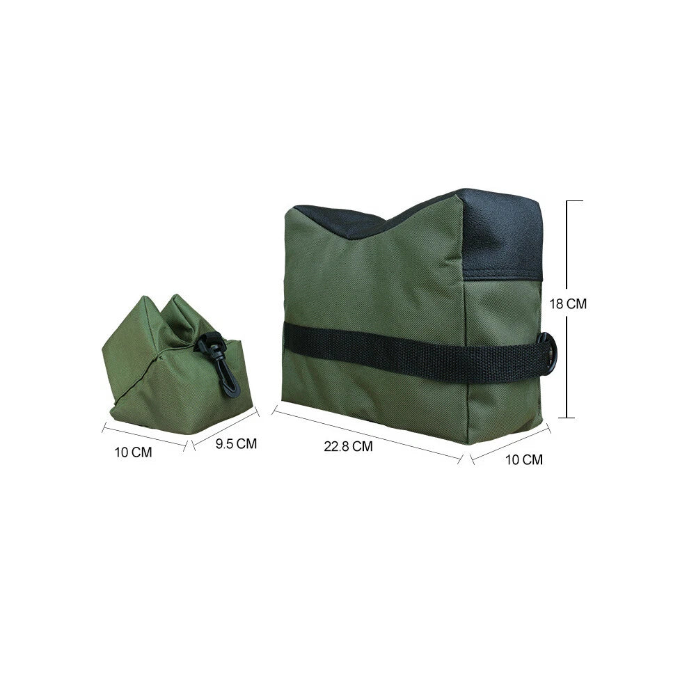 Front & Rear Hunting Bench Rest Support Bag Accessory Shooting