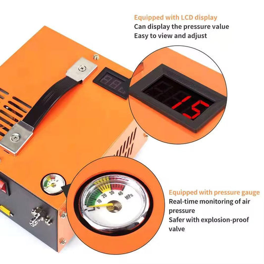 PCP Air Compressor – 4500 PSI High Pressure Pump
