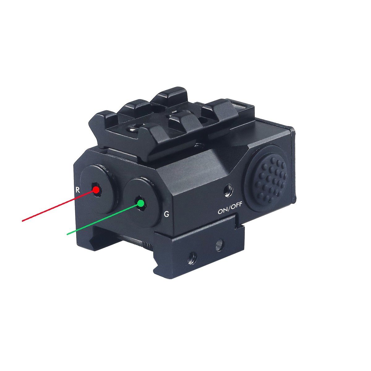 Compact Rail Laser Sight Green & Red Laser