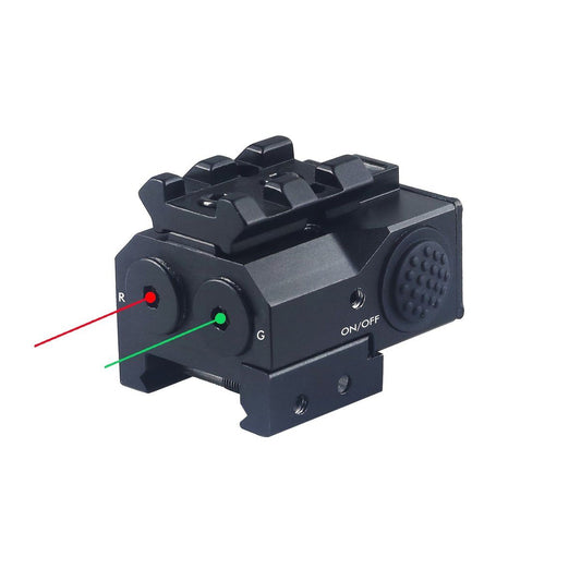 Compact Rail Laser Sight Green & Red Laser