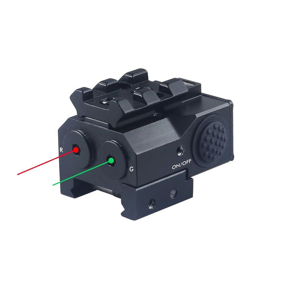 Compact Rail Laser Sight Green & Red Laser