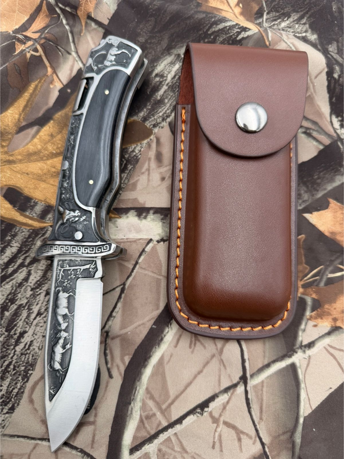WILD DEAR FOLDING KNIFE -A3191-OEKNA3191