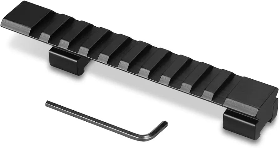 Picatinny Extension Adapter Riser Rail Mount Base 11mm Conversion to 20mm Rail
