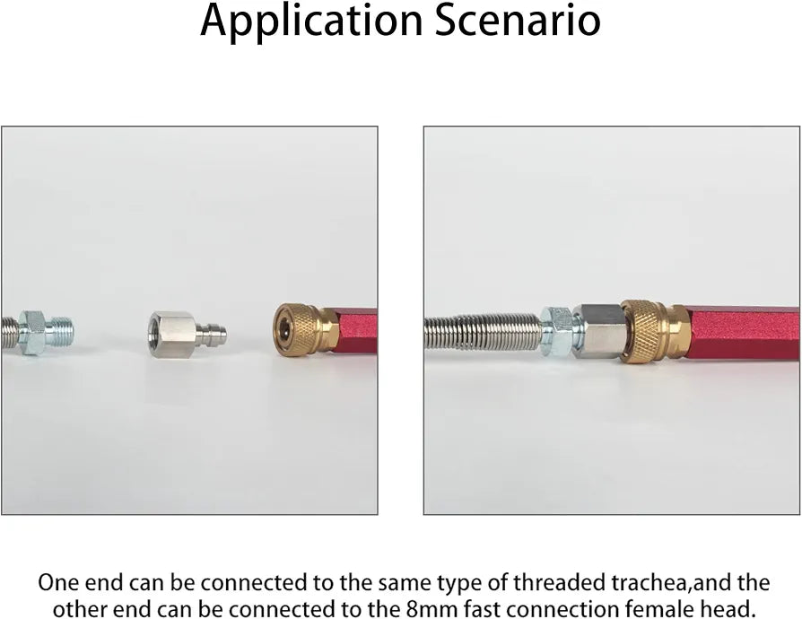 8mm Quick-Disconnect Plug Adapter