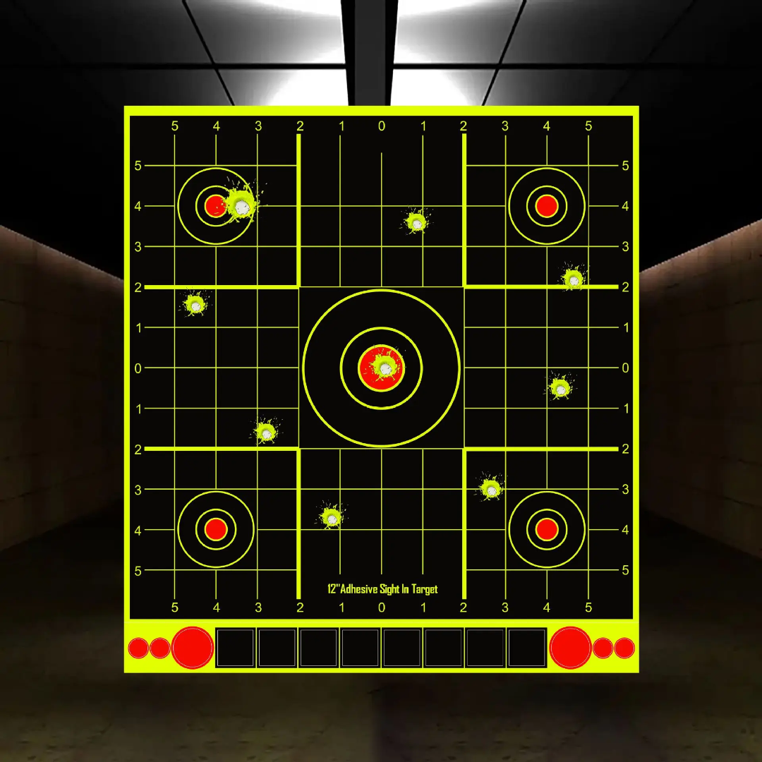 Target 12*13.2 inch Adhesive Sight-In (10 sheets)
